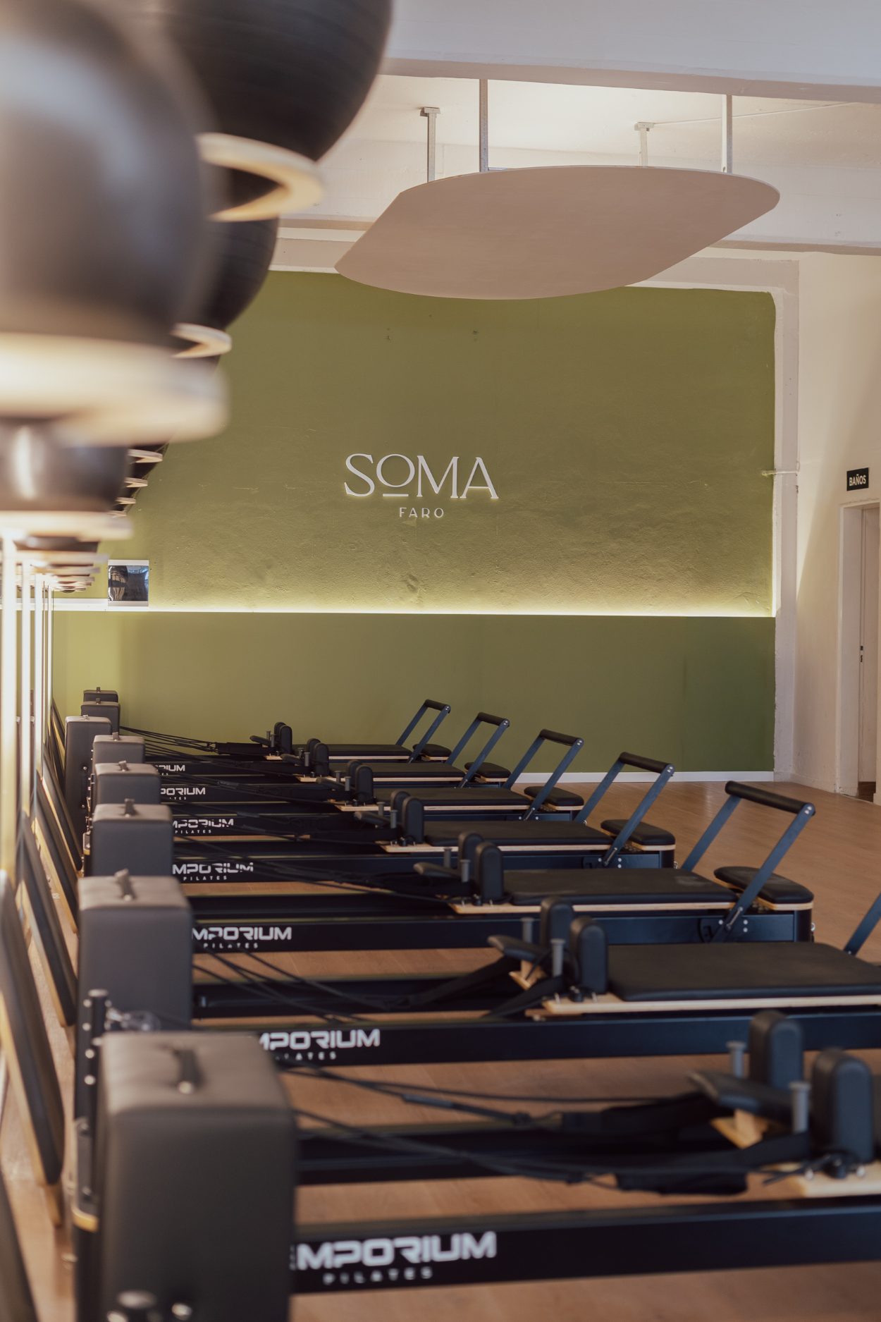 Sala de Reformers de SOMA Faro